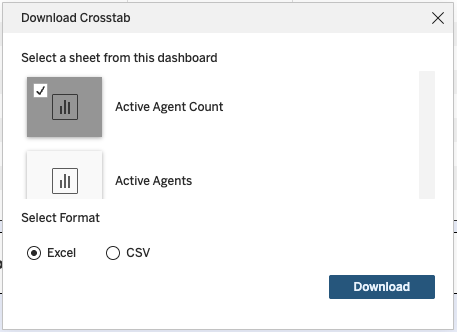 Downloading Analytics Data